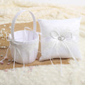 blanc coussin pour alliance mariage