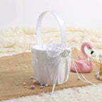 blanc coussin pour alliance mariage