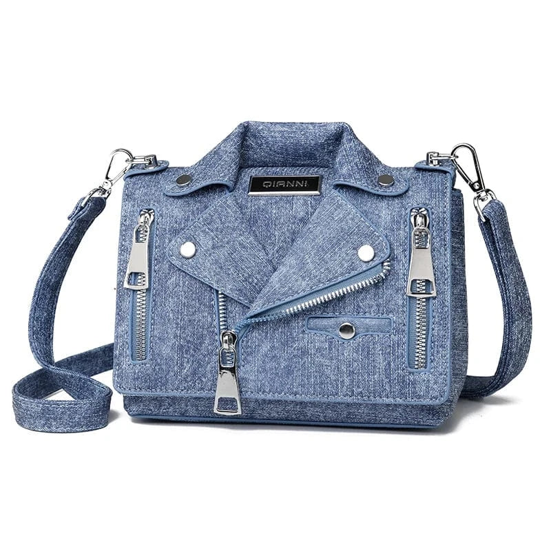 bleu / 22cm 11cm 19cm sac design