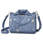 bleu / 22cm 11cm 19cm sac design
