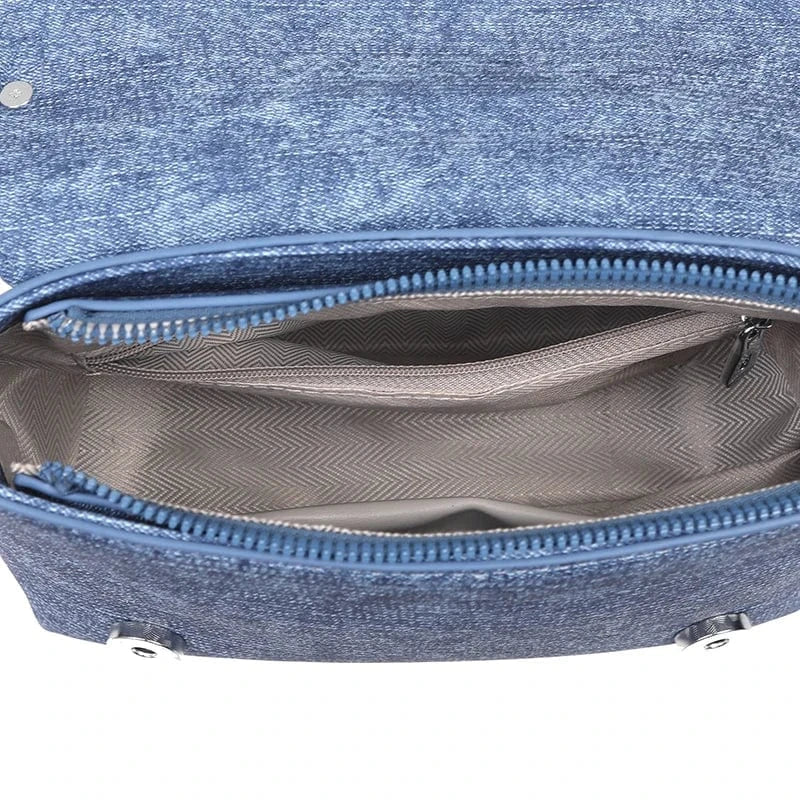 bleu / 22cm 11cm 19cm sac design