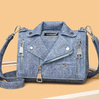 bleu / 22cm 11cm 19cm sac design