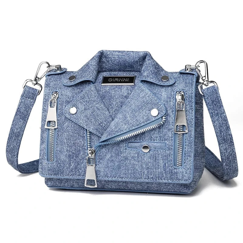 bleu / 22cm 11cm 19cm sac design