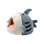 bleu / 45x45x32 niche igloo pour chien