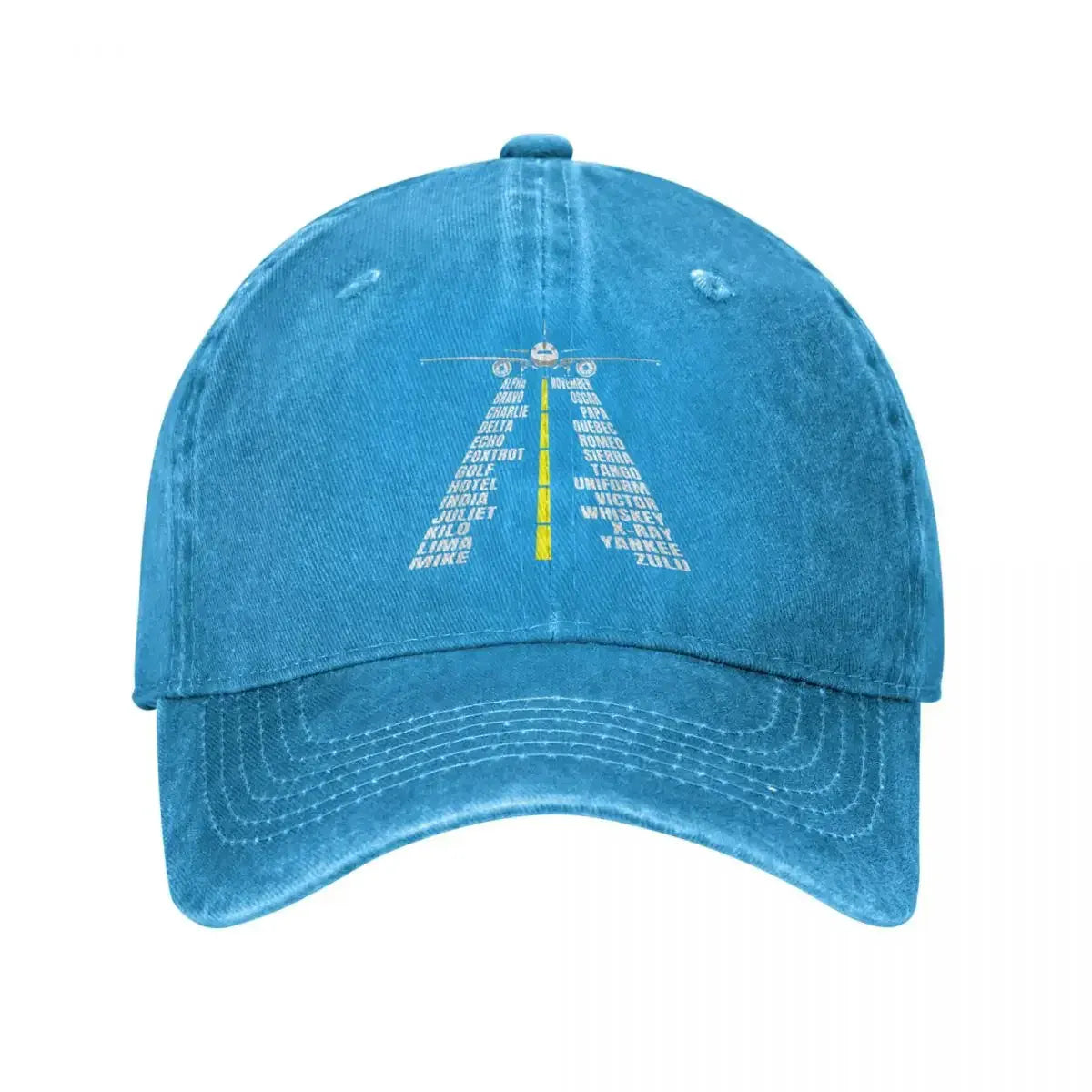 bleu / Ajustable casquette alphabet