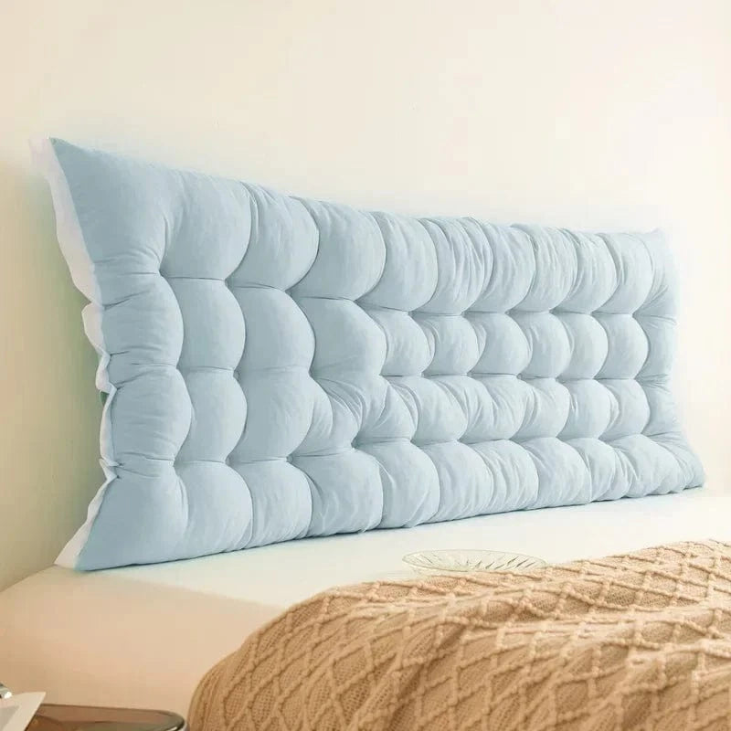 bleu ciel / 100x50cm coussin en tête de lit