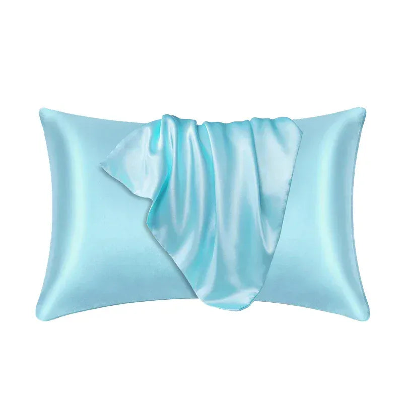 bleu ciel / 50cmx66cm Taies d'oreillers