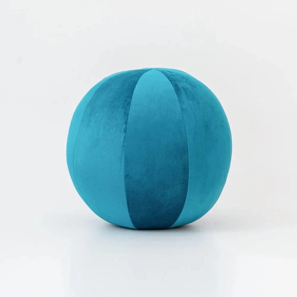 bleu / diameter 30cm coussin ballon