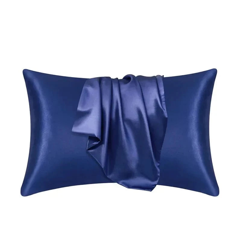 bleu foncé / 51cmx66cm taie d'oreiller
