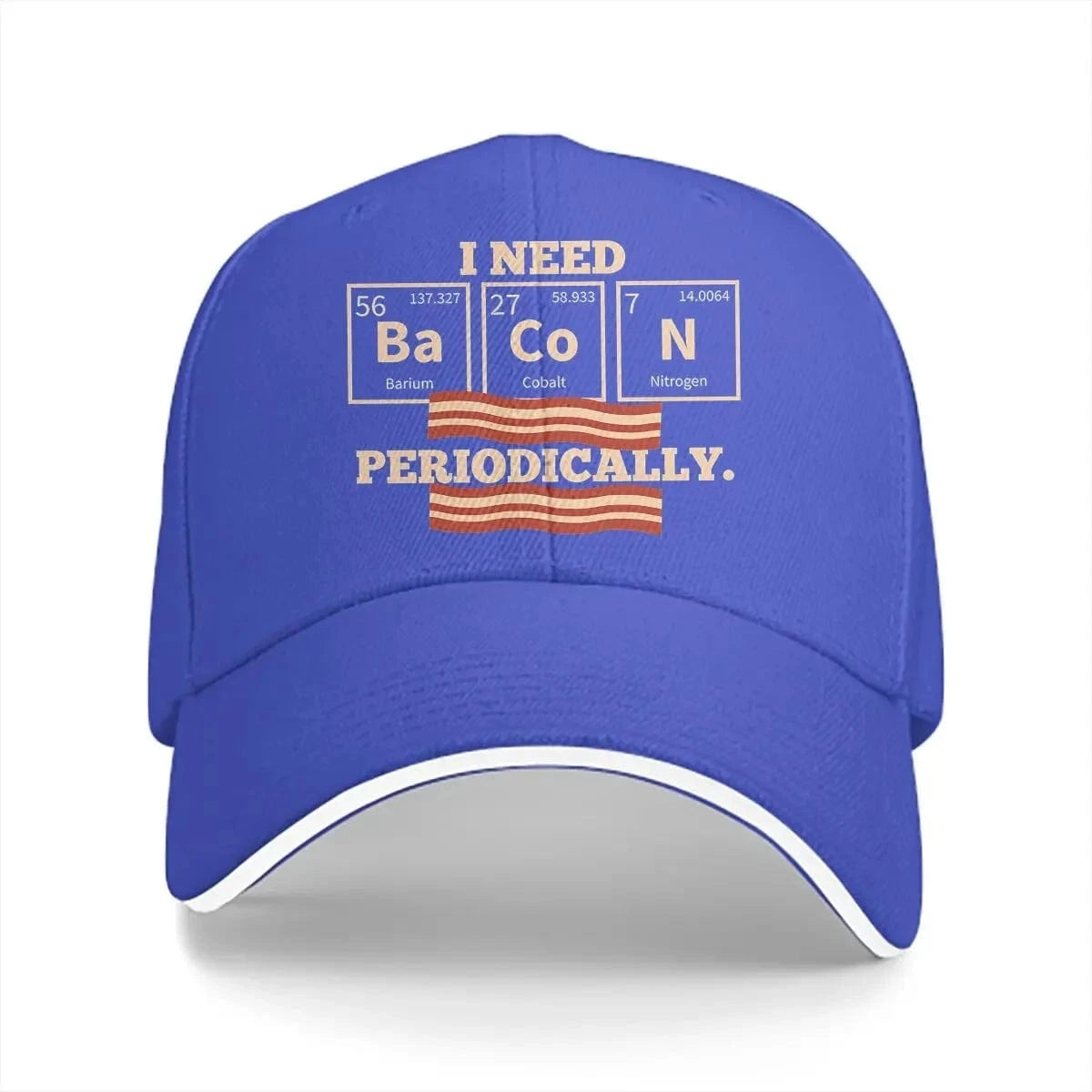 bleu royal / ajustable casquette chimie
