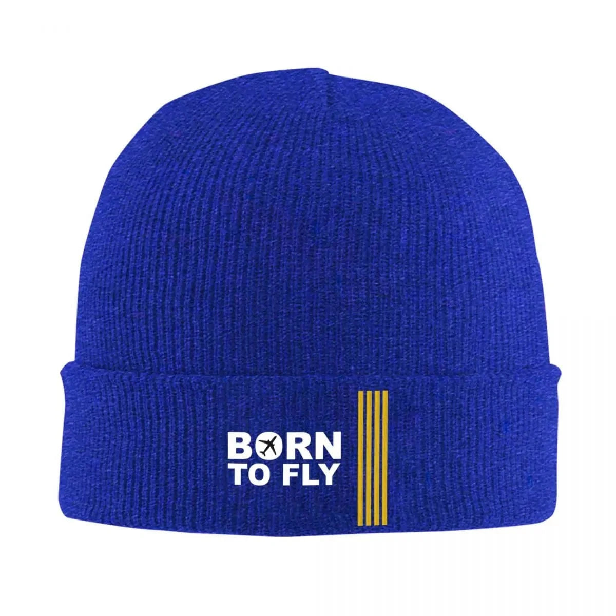 Blue / Knit Hat bonnet aviation