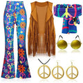 Blue / XL / Other costume hippie