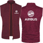 Burgundy / L cardigan Airbus