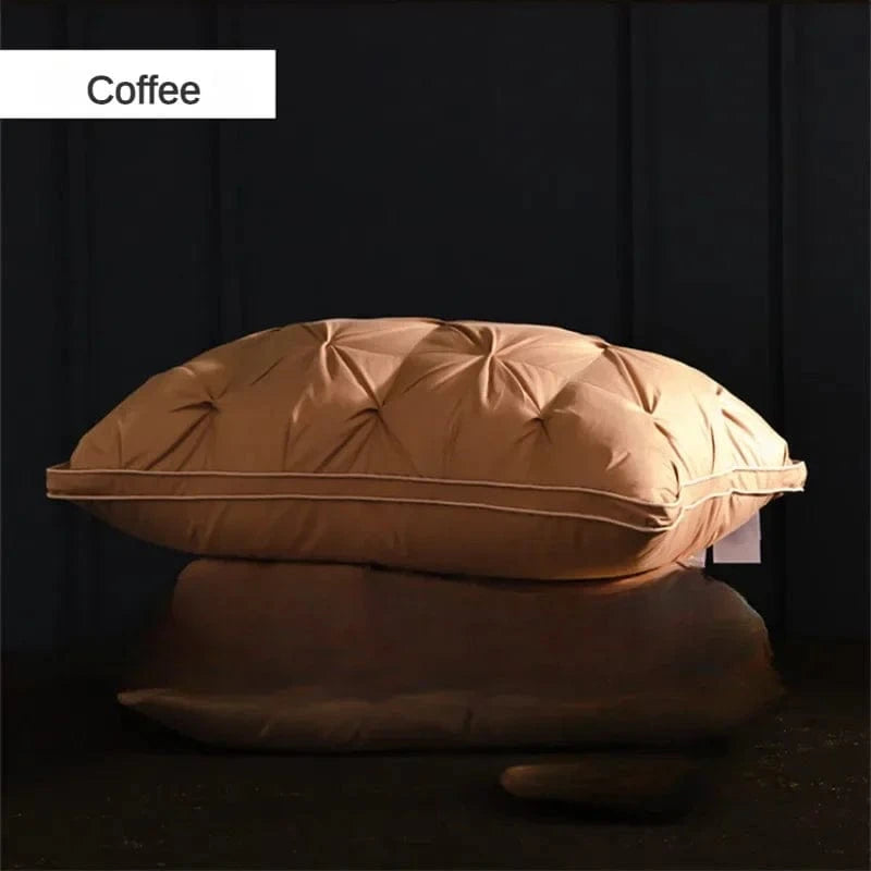 café 48X74cm / hauteur 16-18cm 0.7kg oreiller 95% duvet d'oie