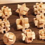 casse tete en bois ( 3 pieces)