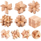 casse tete en bois ( 3 pieces)