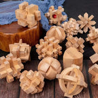 casse tete en bois ( 3 pieces)