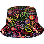Chapeau peace and love
