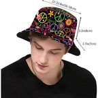 Chapeau peace and love