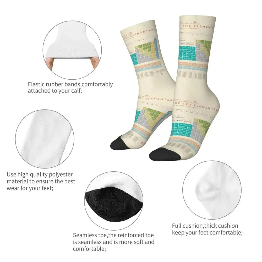 chaussettes science