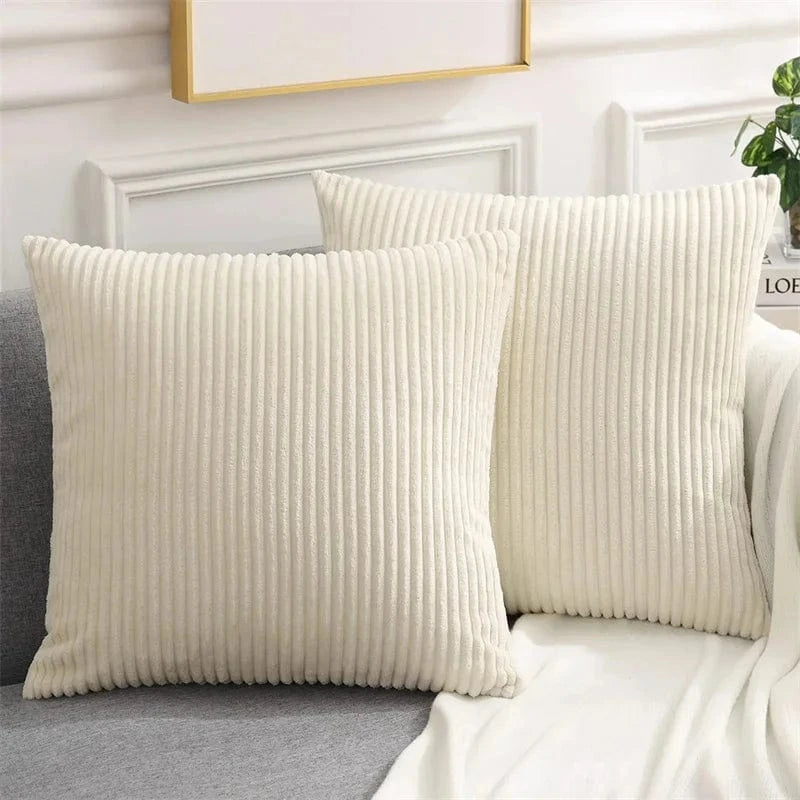 crème-1pcs / 20x20in(50x50cm) housses de coussin velours