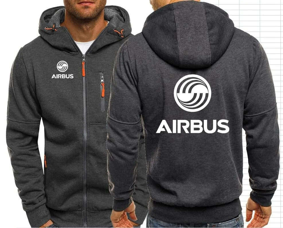 Dark Grey / 3XL / China Mainland veste à capuche AIRBUS