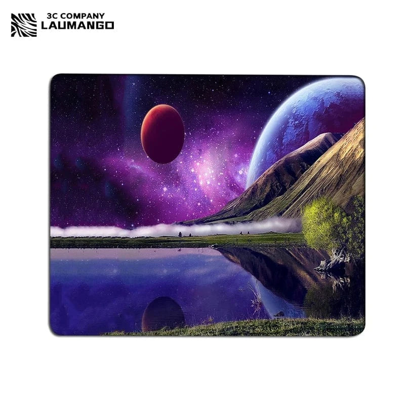 DG010002 / 18x22cm Galaxy Small Gaming Mouse Pad