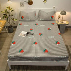 Drap housse 100% coton imprimé  150X200