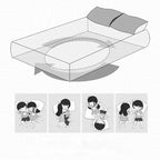 Drap housse 100% coton imprimé  180X200