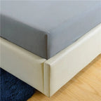 Drap housse Double Simple de couleur unie