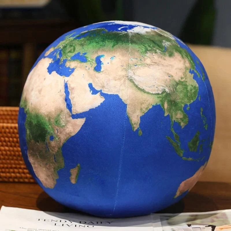 Earth A / 27cm coussin planète