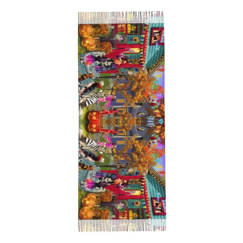 écharpe halloween