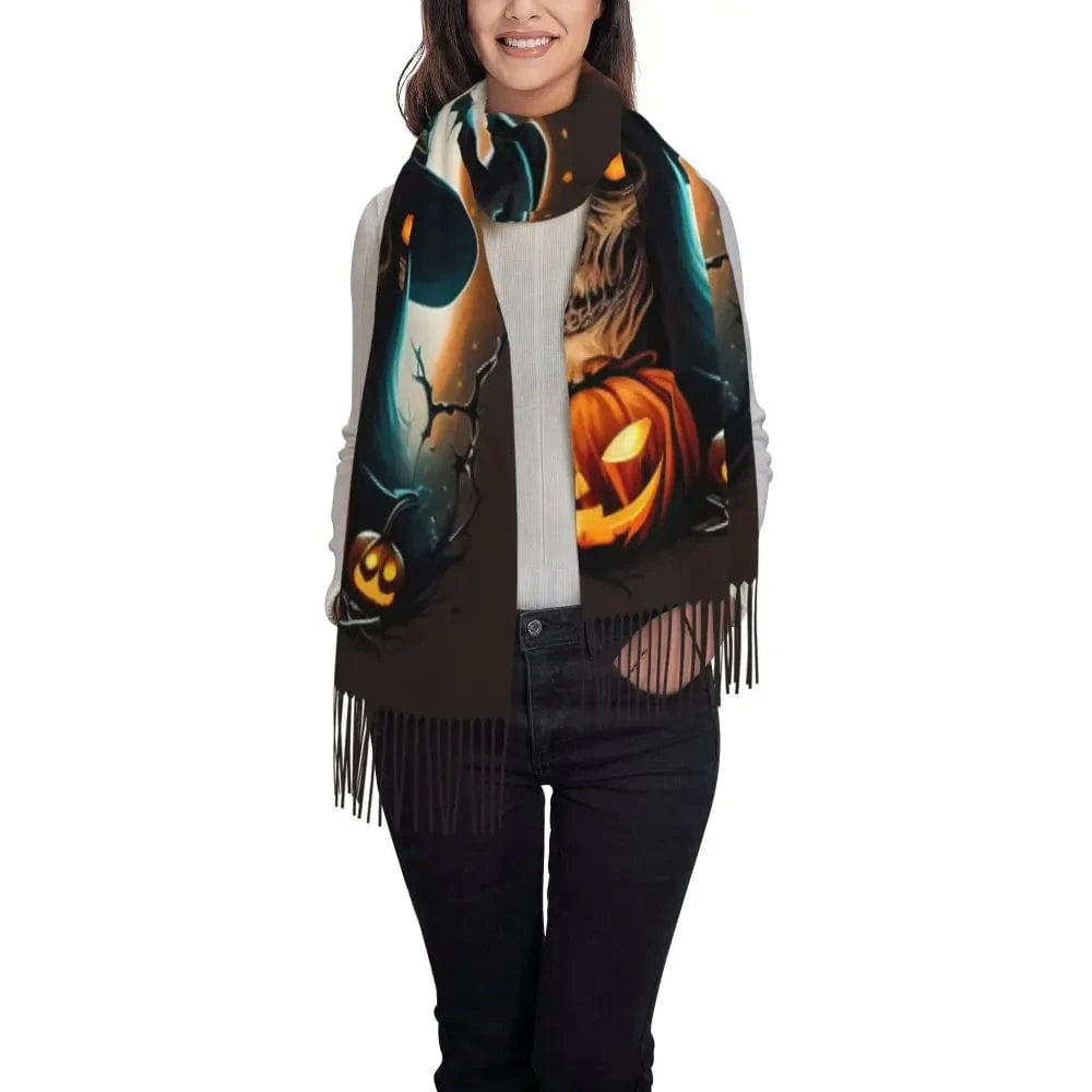 écharpe halloween