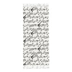 écharpe note de musique