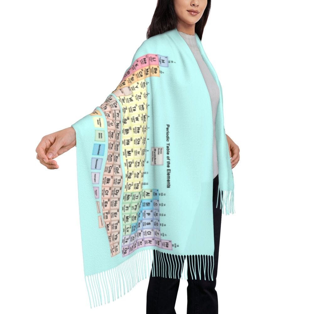 écharpe table périodique