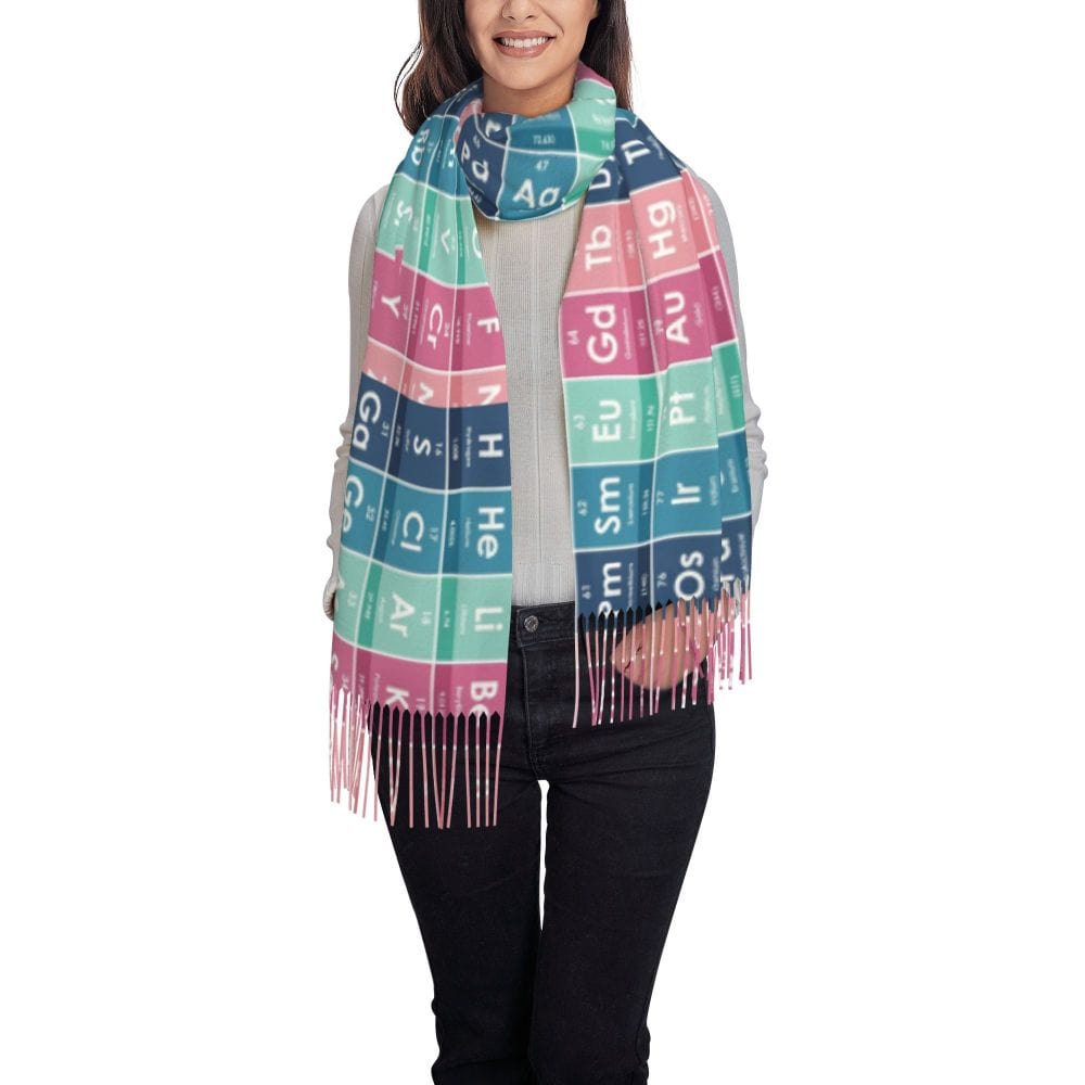 écharpe table périodique