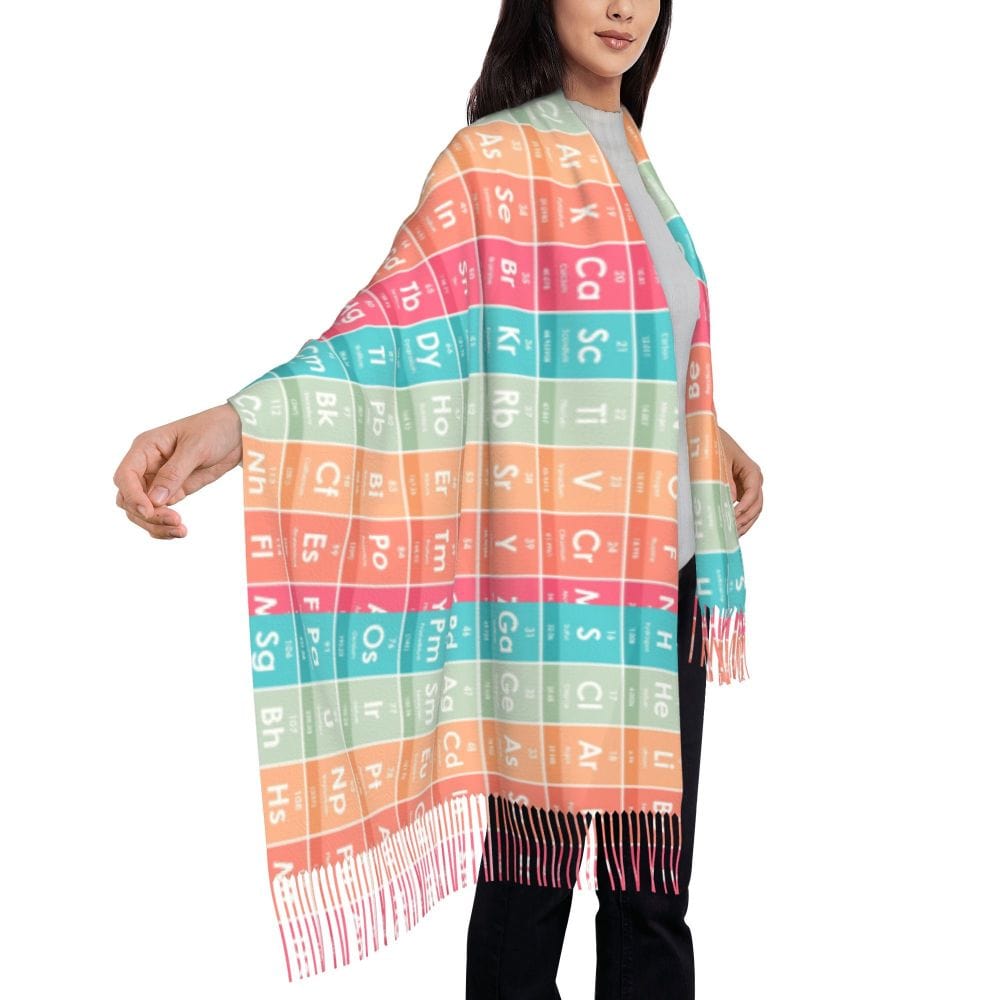 écharpe table périodique