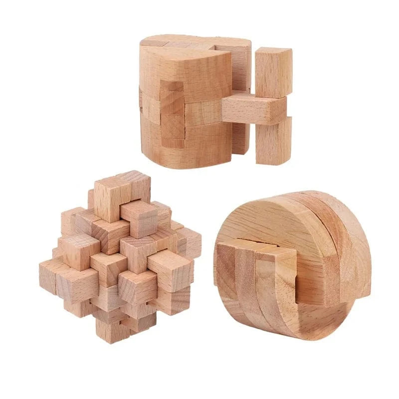 F275QG012W casse tete en bois ( 3 pieces)