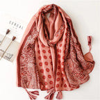 foulard léopard