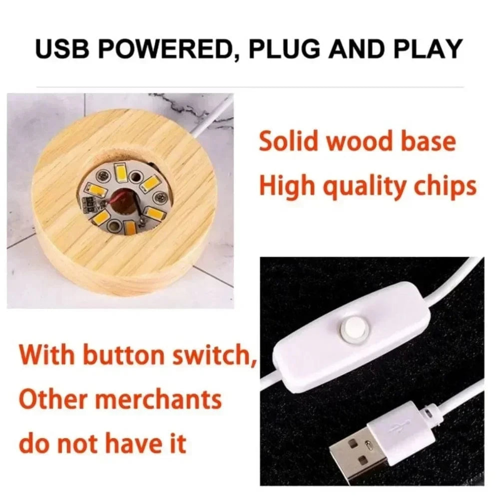 Galaxy-1 1 / 6cm whit switch CRISTAL PLANET