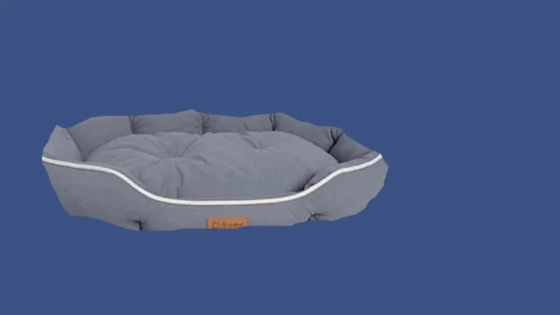 Gray / M 50x38cm coussin pour chien