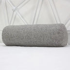 gris clair / 20x100cm coussin traversin 1 personne