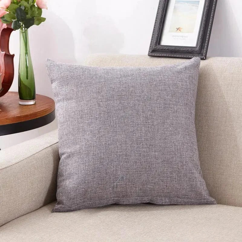 gris foncé / 40X40 taies d'oreiller