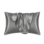 gris foncé / 51cmx76cm taie d'oreiller