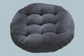 gris foncé / Round 55cm coussin de sol rond