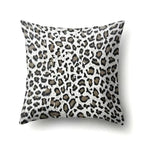 H1 / 45x45cm housse de coussin léopard