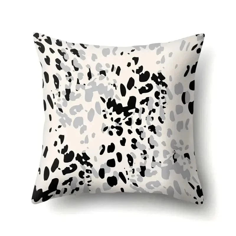 H10 / 50x50cm housse de coussin léopard