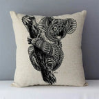 housse de coussin animaux