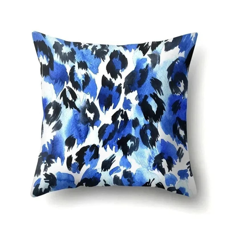 housse de coussin léopard