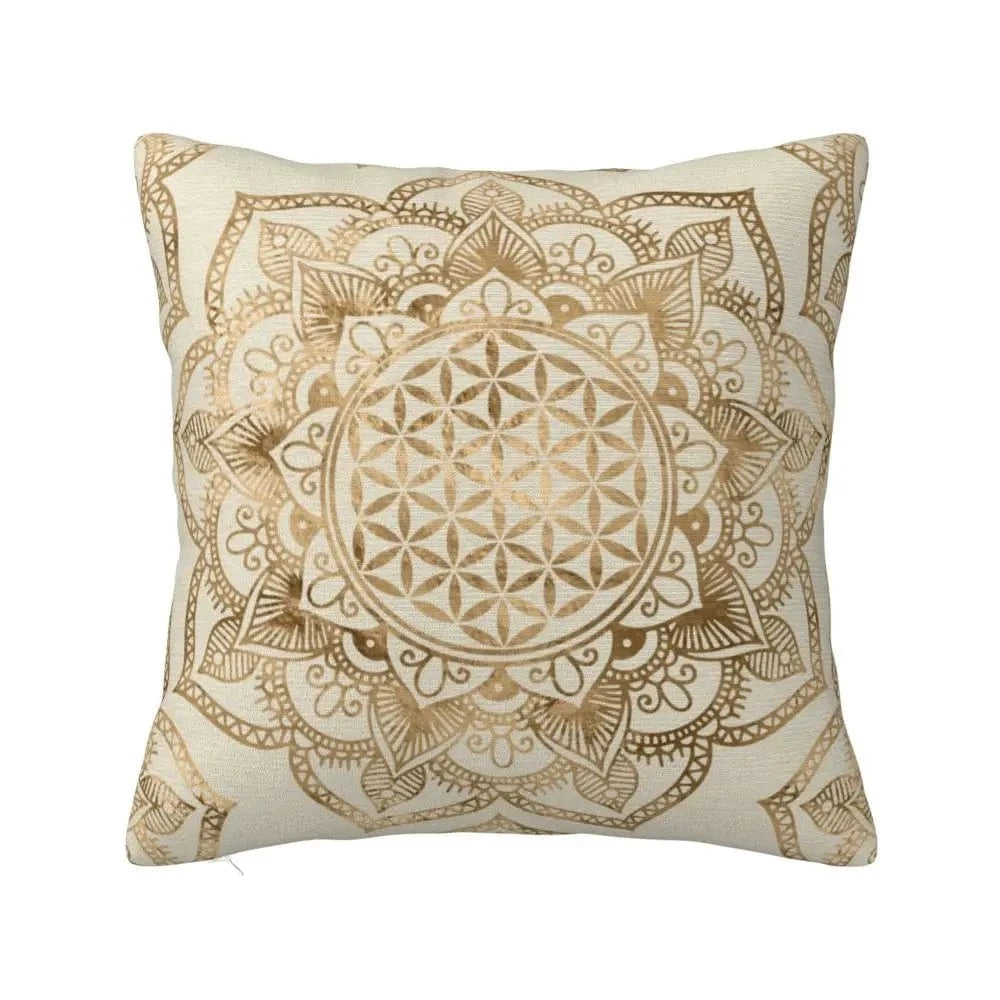 housse de coussin mandala